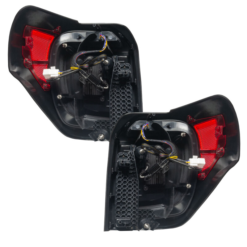 Toyota 4Runner LED Tail Lights - ORACLE Lighting - Black Series Lensless Flush Style - Black - `14-`23